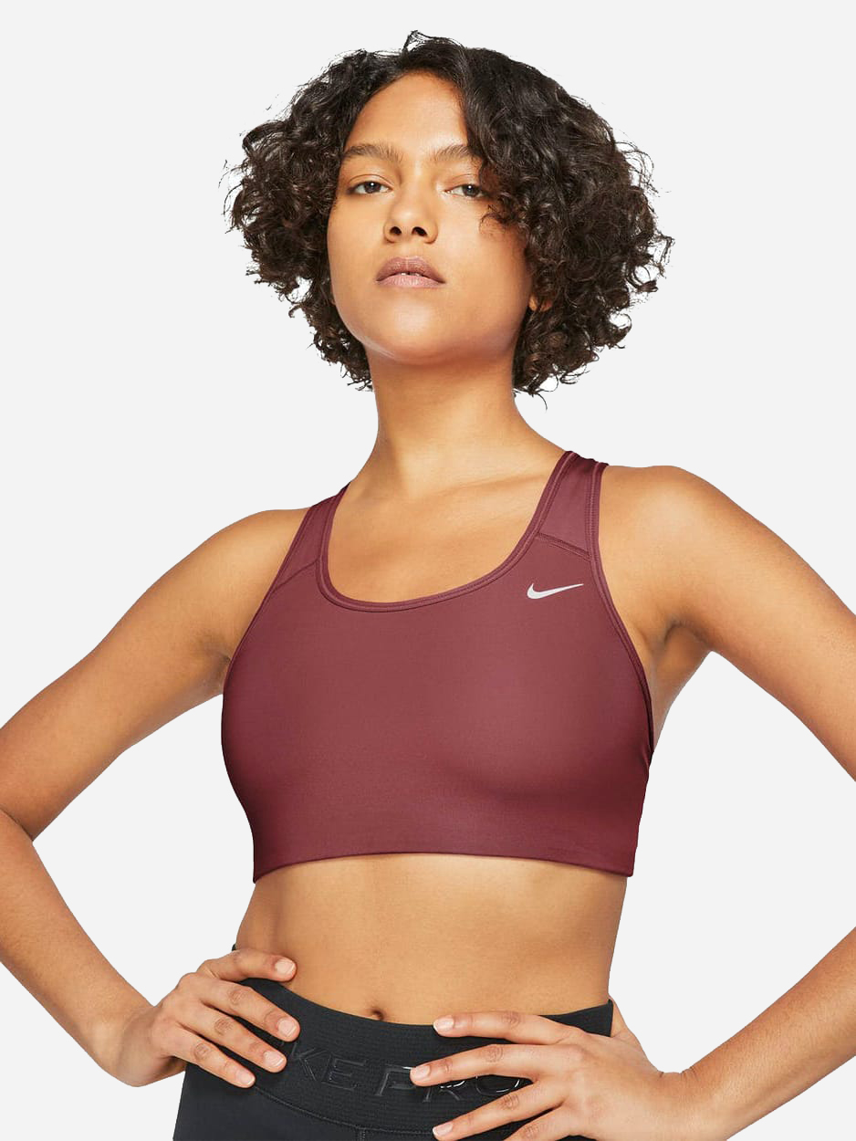 

Спортивный топ Nike W Nk Df Swsh Nonpded Bra BV3630-691 S Коричневый