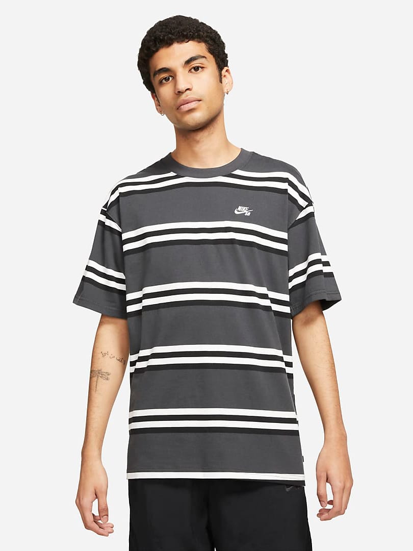 

Футболка Nike M Nk Sb Tee Yd Stripe DD1320-070 XL Темно-серая