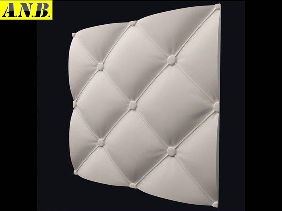 

Гибкая полиуретановая форма для изготовления декоративных гипсовых 3D панелей A.N.B. "КОЖЗАМ" - 350х350х20 мм