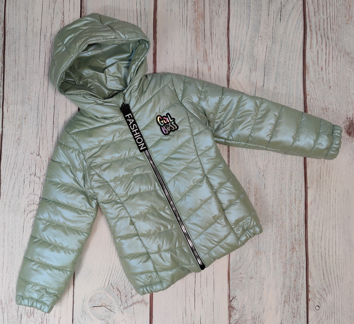 

Демисезонная куртка Fashion 116 см 5-6 лет Оливковая (4451-5-2)