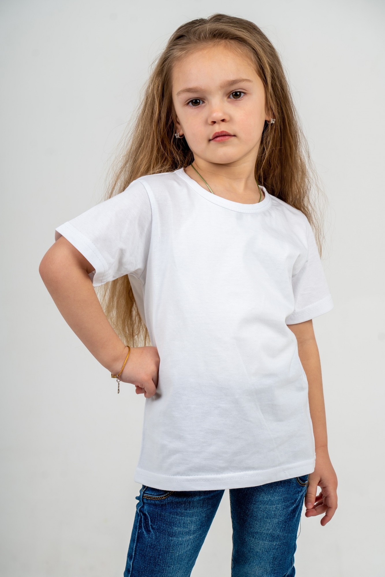 

Футболка Caroline 122 см белый