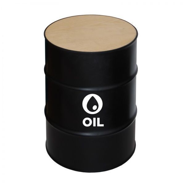 

Стол-бочка OIL (34х49) металл Черный