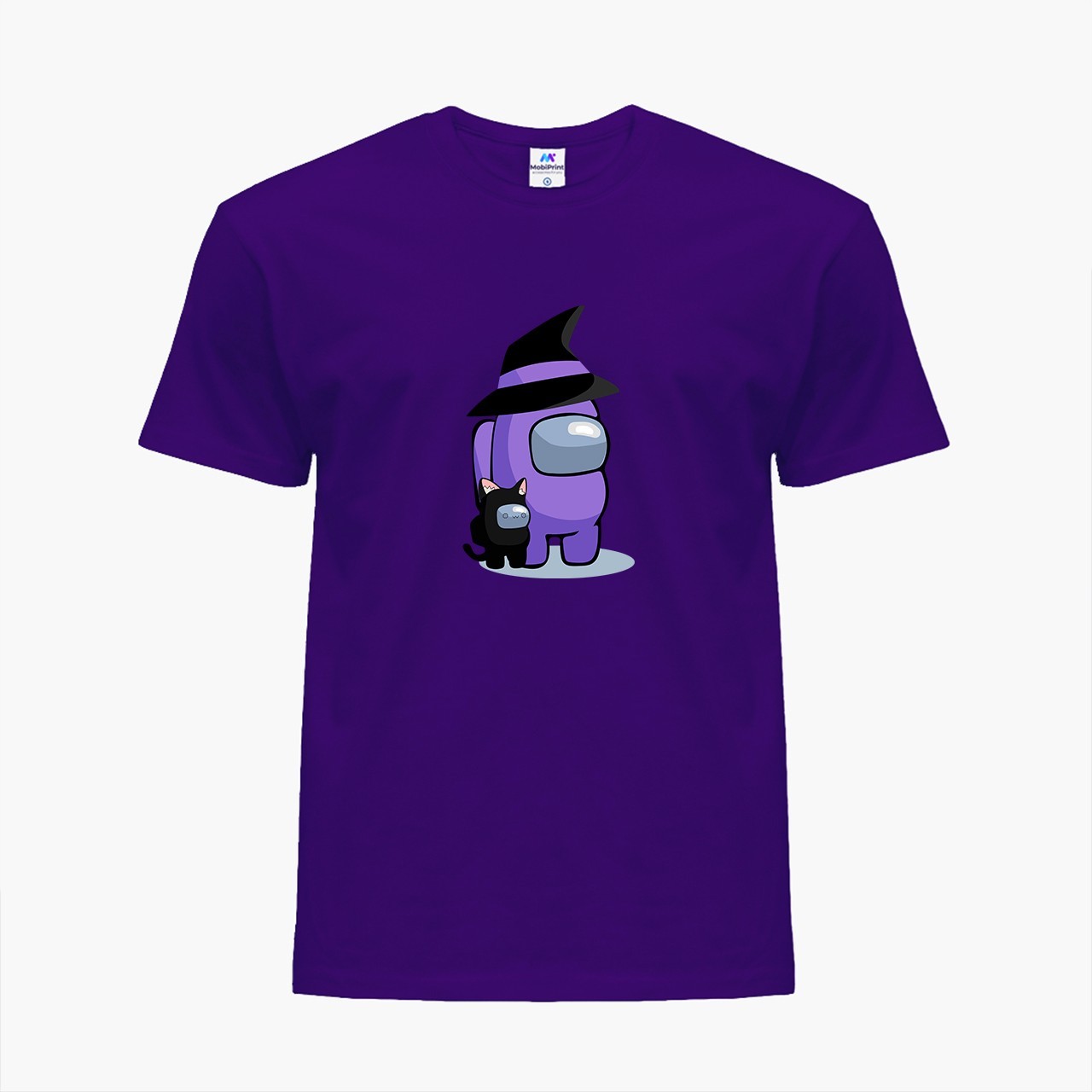 

Детская футболка Амонг Ас Фиолетовый (Among Us Violet) (25186-2423) 158-164 см Хлопок Фиолетовый