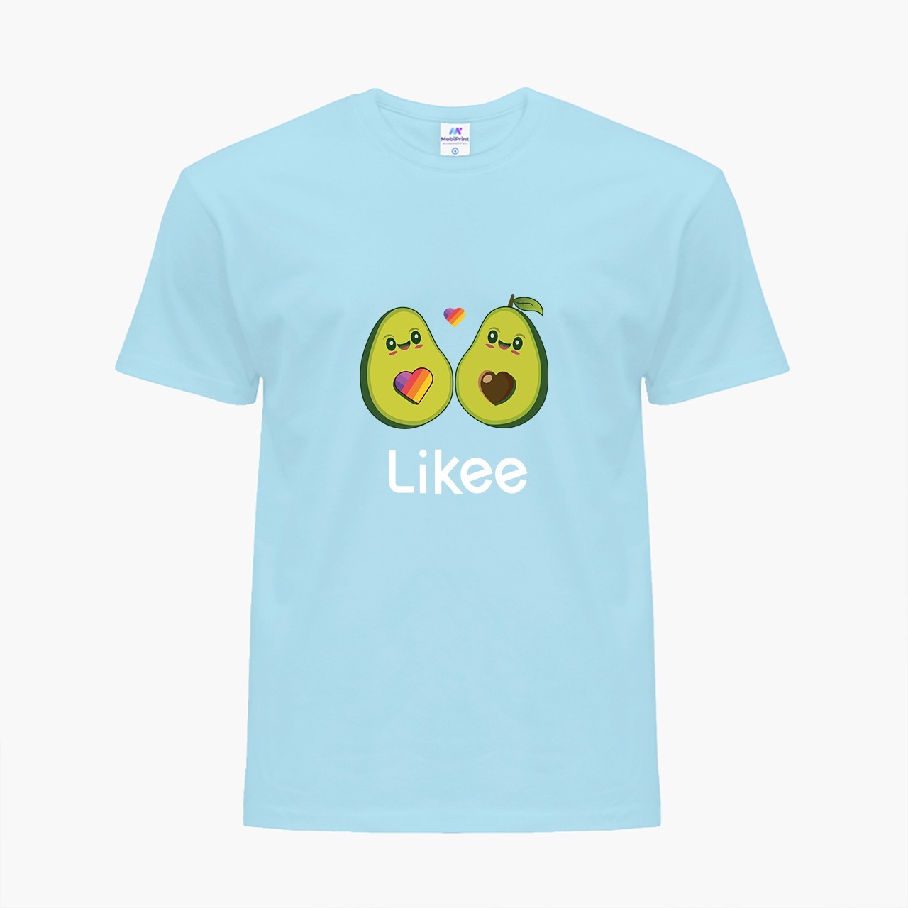 

Детская футболка Лайк Авокадо (Likee Avocado) (25186-1031) 104-110 см Хлопок Голубой