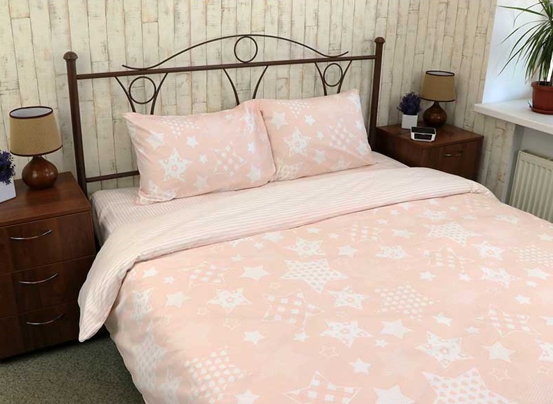 

Пододеяльник Руно 114Б Бязь Star 175х215 Beige (58.114Б_Beige star)