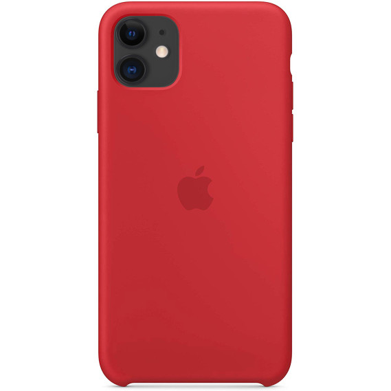 

Чехол для Apple iPhone 11 (6.1") Wave Silicone Case (AAA) (Красный)