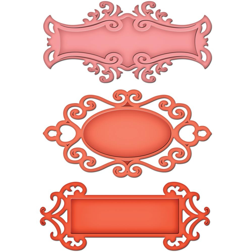 

Ножи для вырубки Spellbinders Fancy Tags 2 (879216013148)