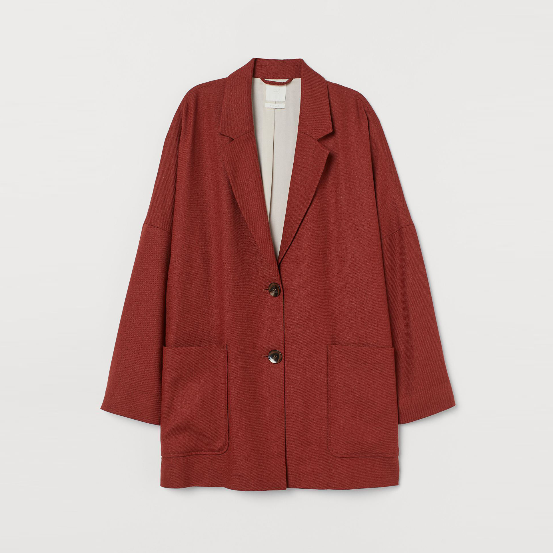 

Пиджак H&M 1105-8323121 XL Терракотовый