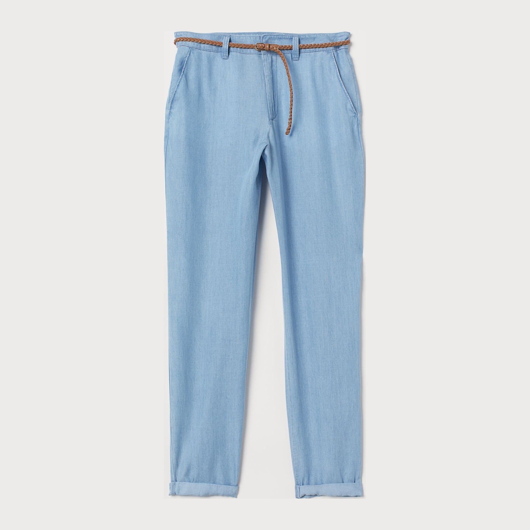 

Брюки H&M 1505-7334249 42 Голубые