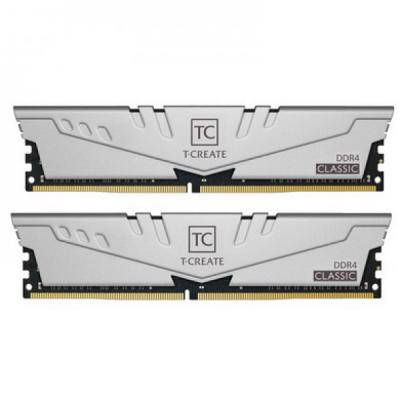 

Модуль пам'яті для комп'ютера DDR4 PC4-21300 (3200 MHz) Team T-Create Classic 10L Gray (2x16GB) (TTCCD432G3200HC22DC01)