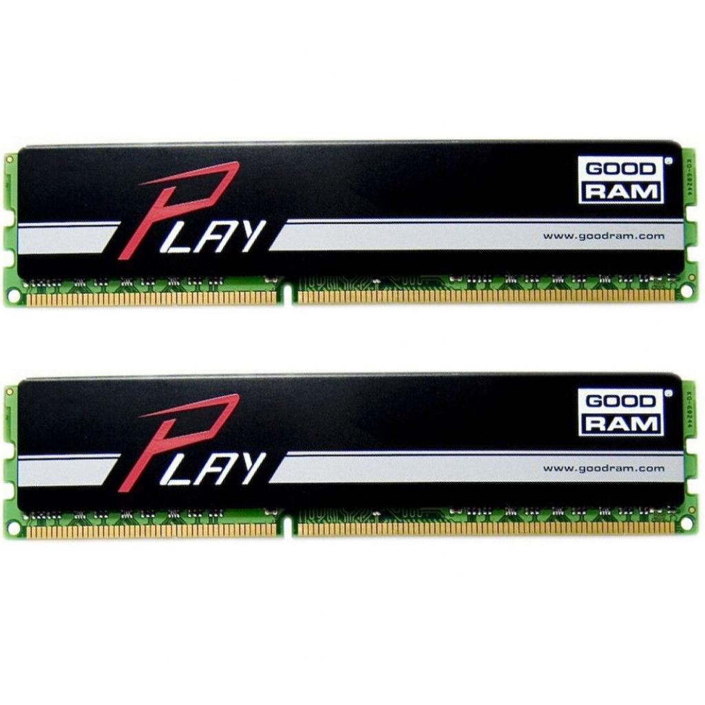 

Модуль пам&яті для комп&ютера DDR3 8GB (2x4GB) 1866 MHz Play Black GOODRAM (GY1866D364L9AS/8GDC)