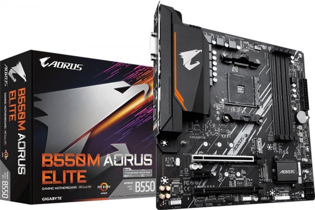 

Материнська плата GIGABYTE B550M AORUS ELITE