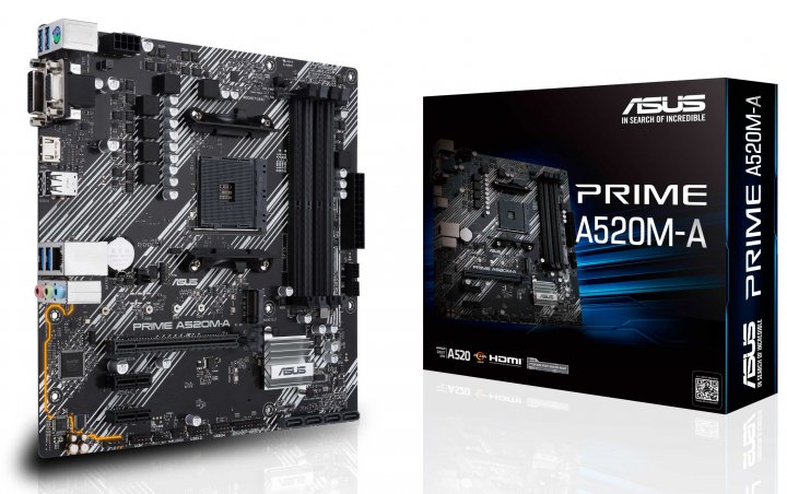 

Материнська плата ASUS PRIME A520M-A
