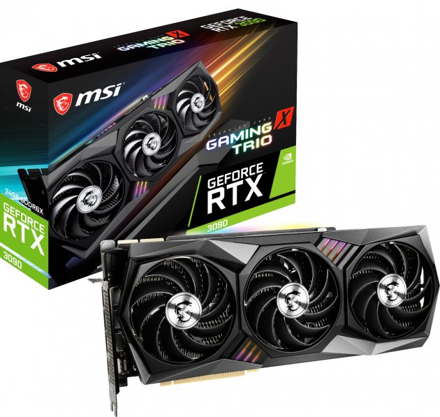 

Відеокарта MSI GeForce RTX 3090 GAMING X TRIO 24G