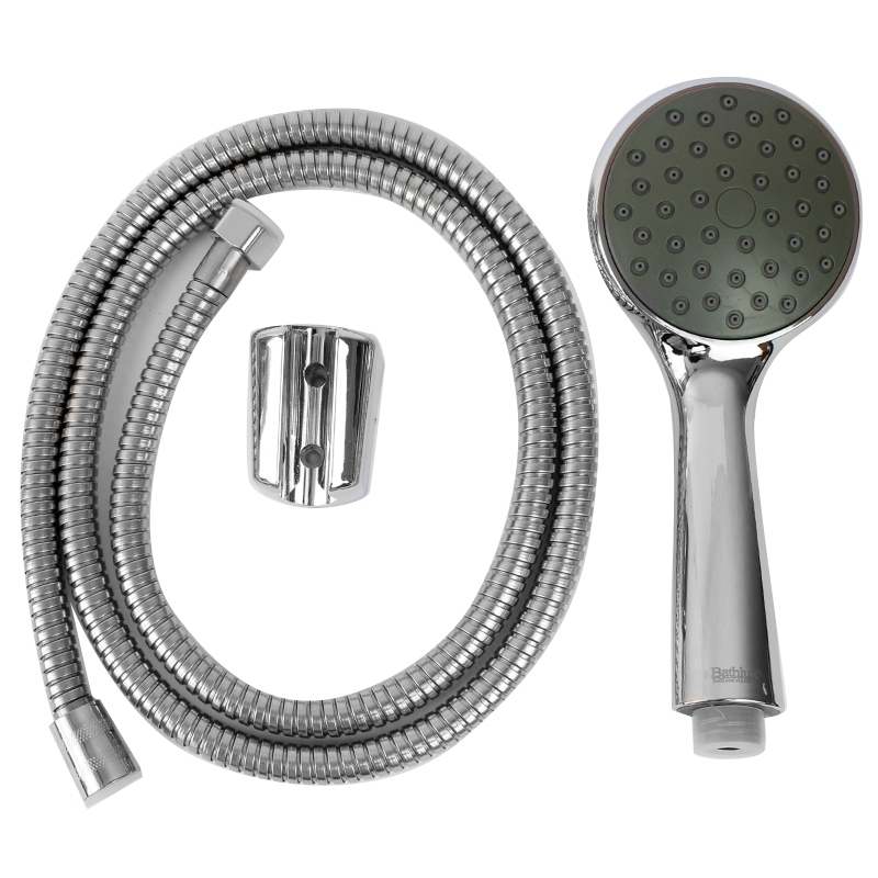 

Ручная лейка с шлангом 1,5м пластиковая с количеством типов струи на 1 режим Bathlux 20175 original