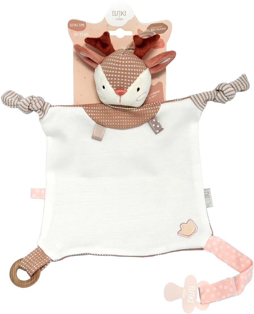 

Игрушка комфортер Elfiki косуля Руби (ІГ-0107)
