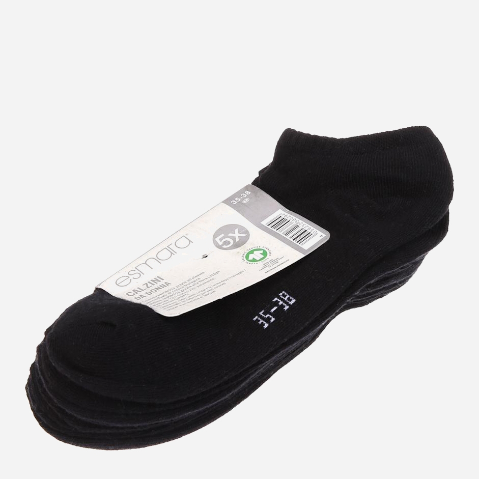 

Набор носков Esmara 3131941s50 35-38 5 пар Черный