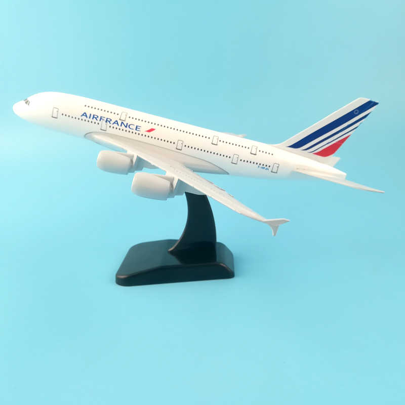 

Модель пасажирський літак Airbus A380 Air France 20см