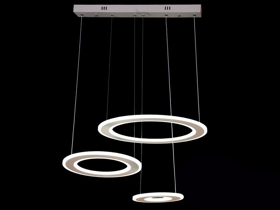 

Подвесная LED люстра AlexMosh 130W цвет белый (078)