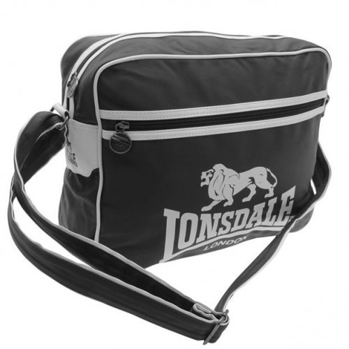 

Сумка Lonsdale Flight Bag - Black/White (161971)