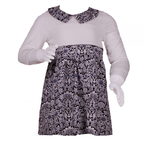 

Платье с воротничком 3 года (98 см) Z 50133-black черный цвет