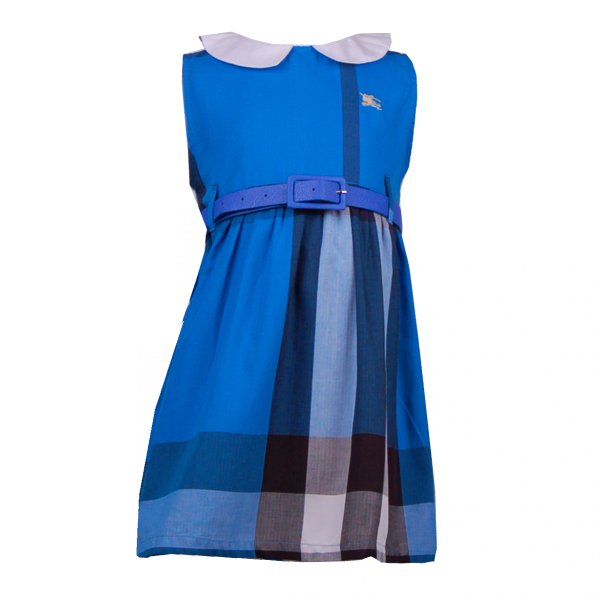 

Детское платье в клетку 3 года (98 см) B 50102-blue голубой цвет