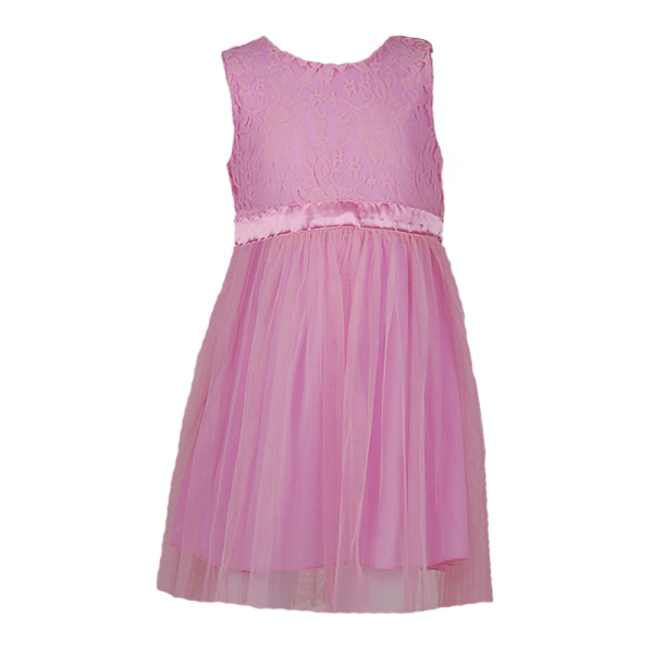 

Платье с кружевом на груди 5 лет (110 см) O 50163-pink светло розовый цвет