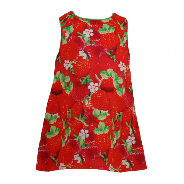 

Платье с клубниками 3 года (98 см) Z 50155-colored красный цвет