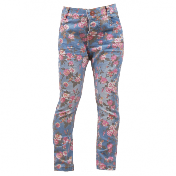 

Джинсы с цветочным принтом 3 года (98 см) Z 60148-jeans джинс цвет