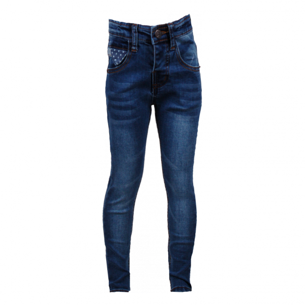 

Джинсы со звездами на кармане 2 года (87 см) Z 60182-jeans джинс цвет