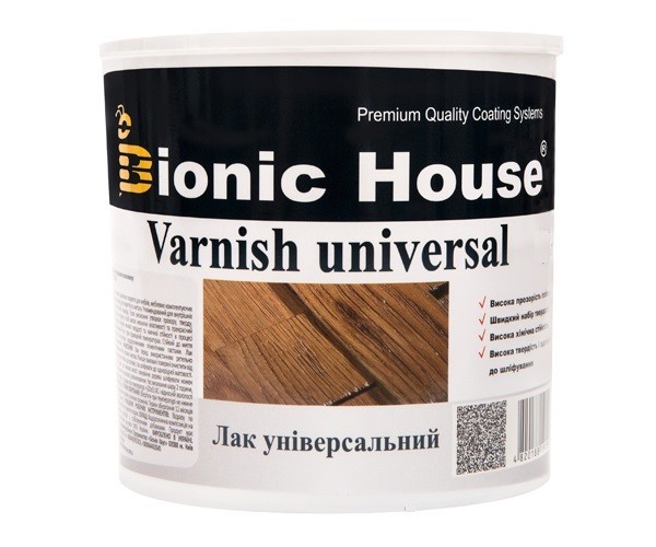 

Универсальный водный лак "Bionic House‎" 0,8 л Вишня