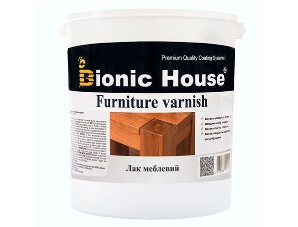 

Водный лак для мебели "Bionic House‎" 10 л Изумруд