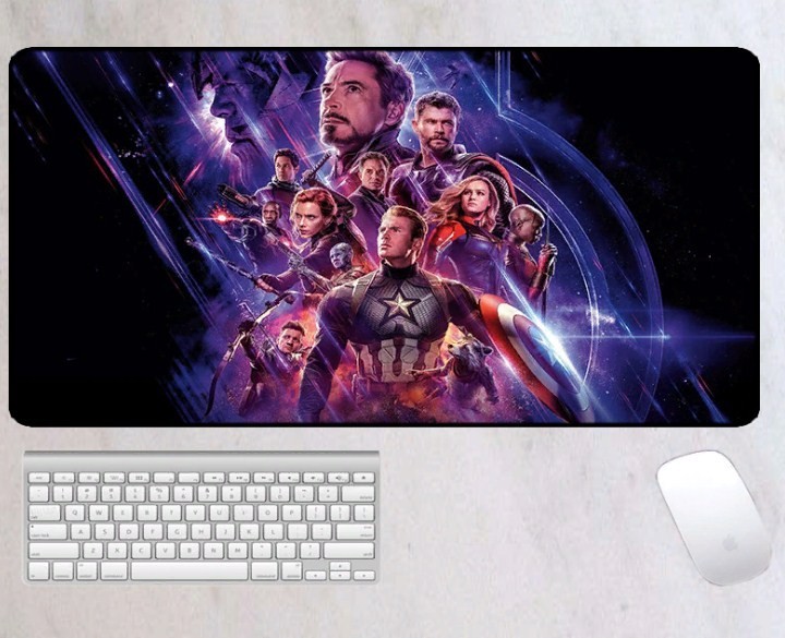 

Игровая поверхность для компьютерной мыши и клавиатуры UKC коврик на стол нескользящий 80х30 см 600024