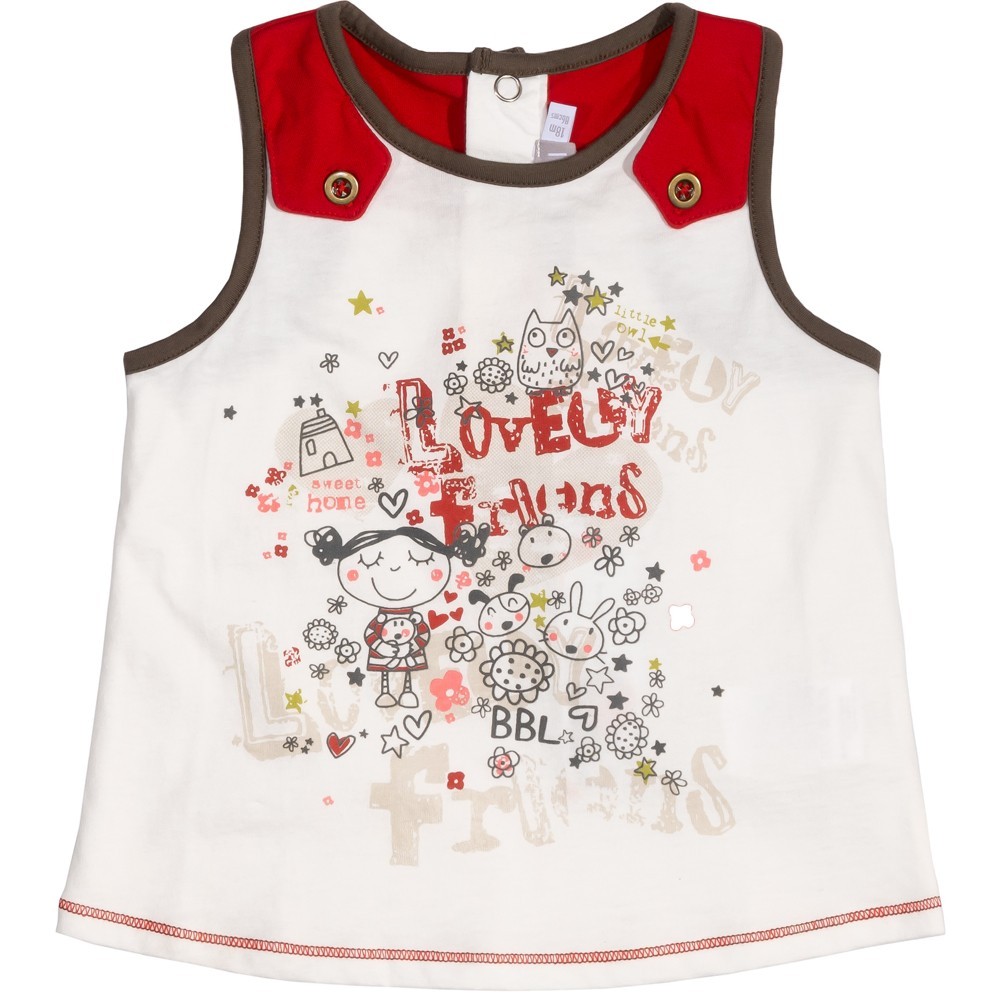 

Майка BOBOLI Baby Белый M12-80 см