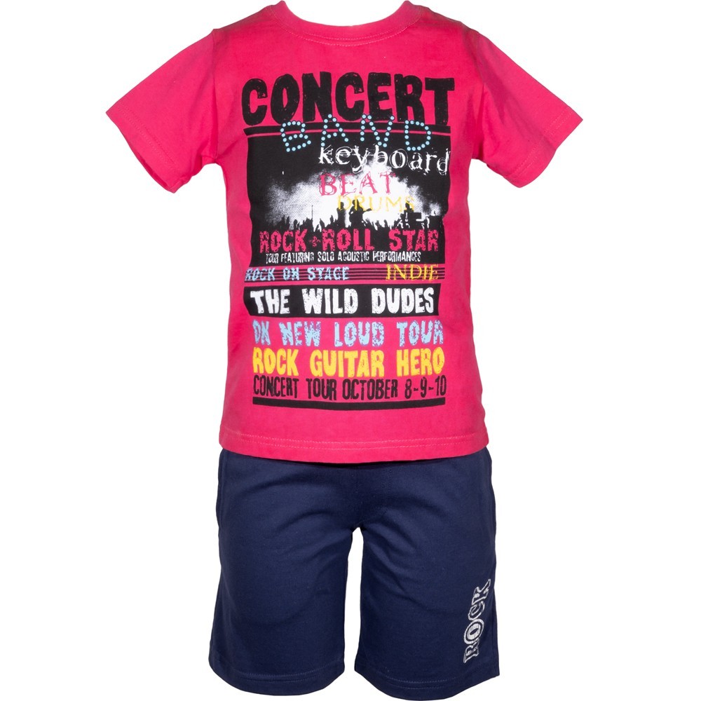 

Костюм : Футболка и шорты Losan Kids boys (315-8033AC/142) Малиновый 4 Years-104 см