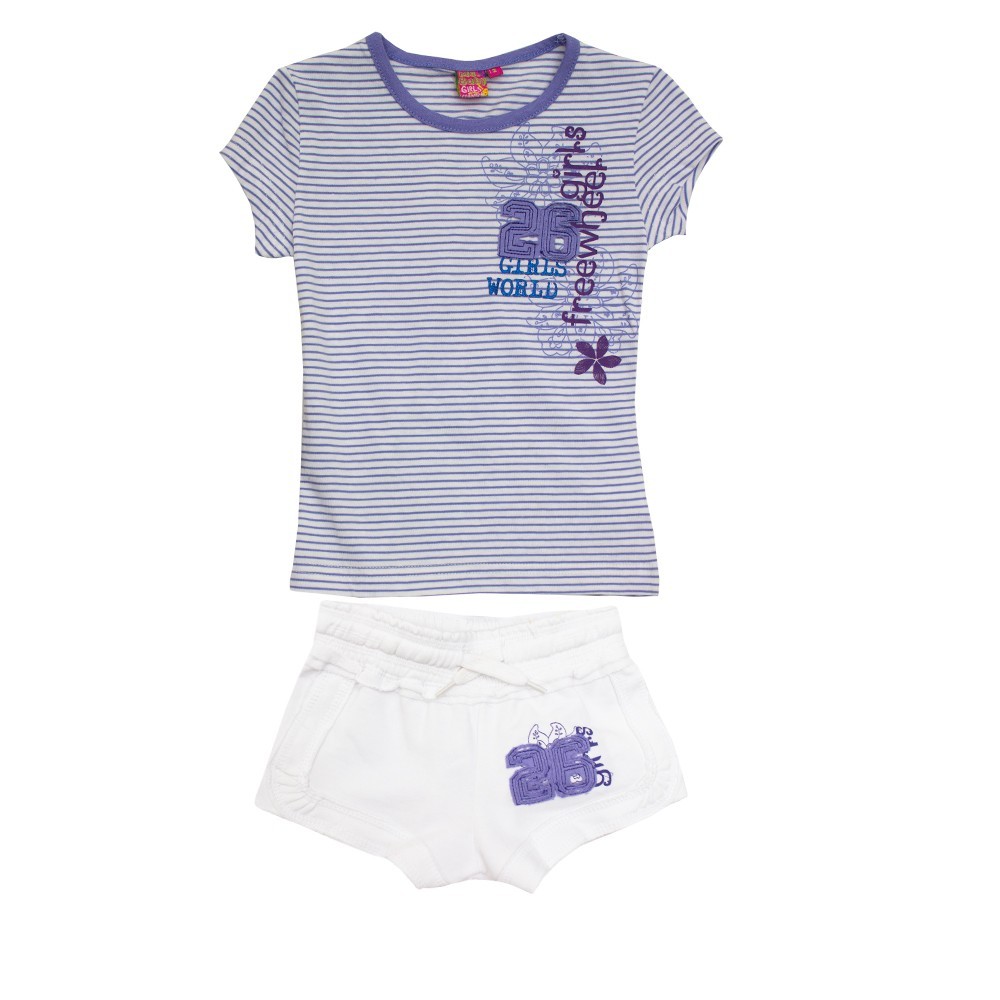 

Костюм : Футболка и шорты Losan Mc baby girls (016802804/001) Белый 5 Years-110 см