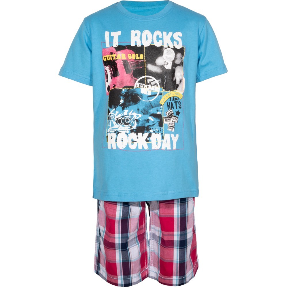 

Костюм : Футболка и шорты Losan Kids boys (315-8035AC/187) Темно-бирюзовый 5 Years-110 см