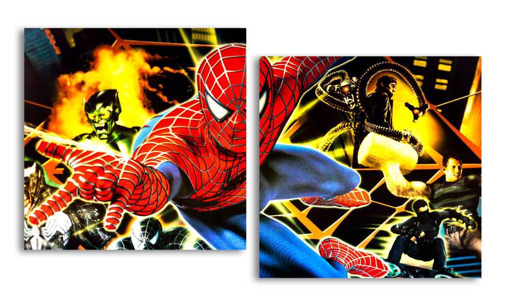 

Модульная картина LaPrint Spiderman 200х109 см