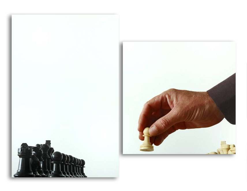 

Модульная картина LaPrint Первый ход 200х145 см