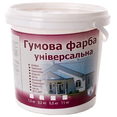 

Краска резиновая универсальная VIKING, (серая), 11 кг