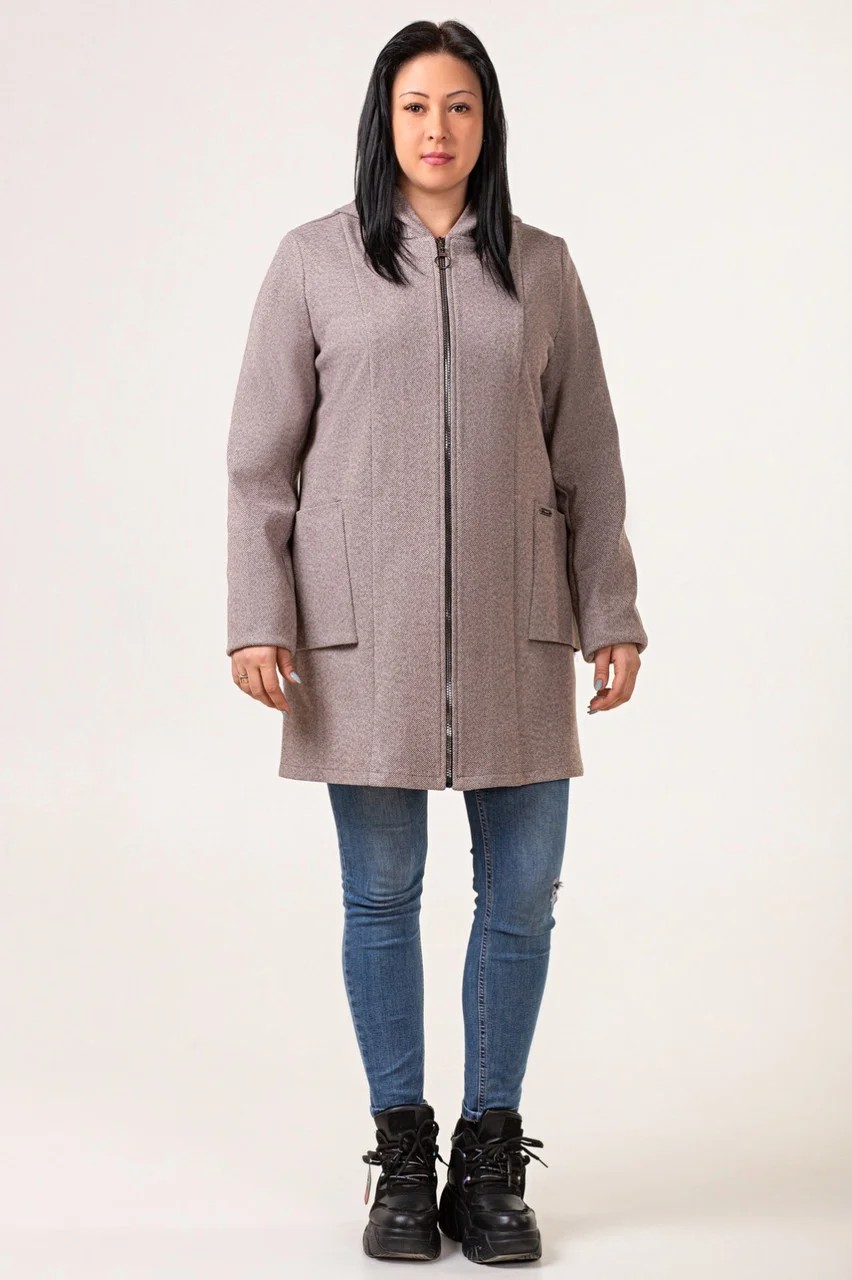 

Женский кардиган UF-Fashion 2026-52 темная пудра