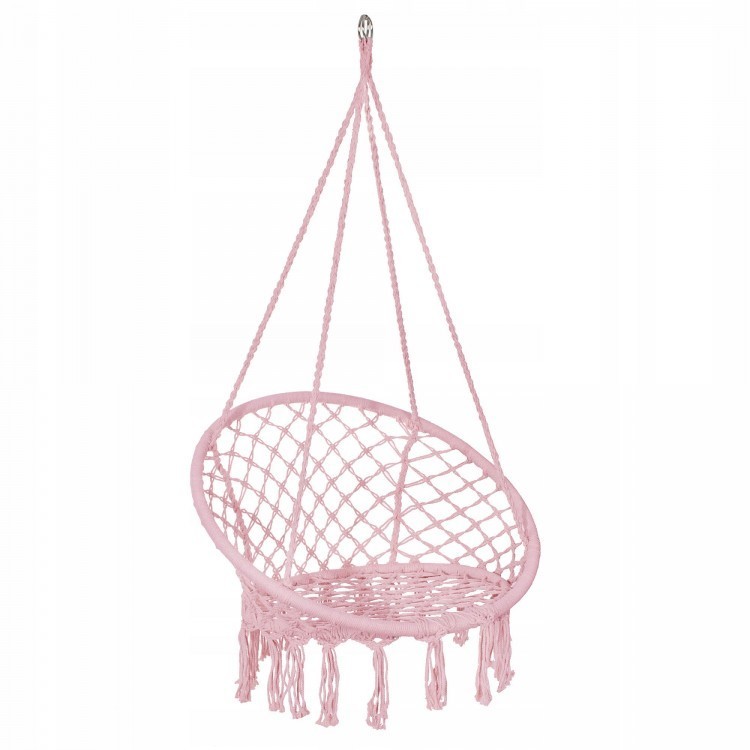 

Подвесное кресло-качели (плетеное) Pink