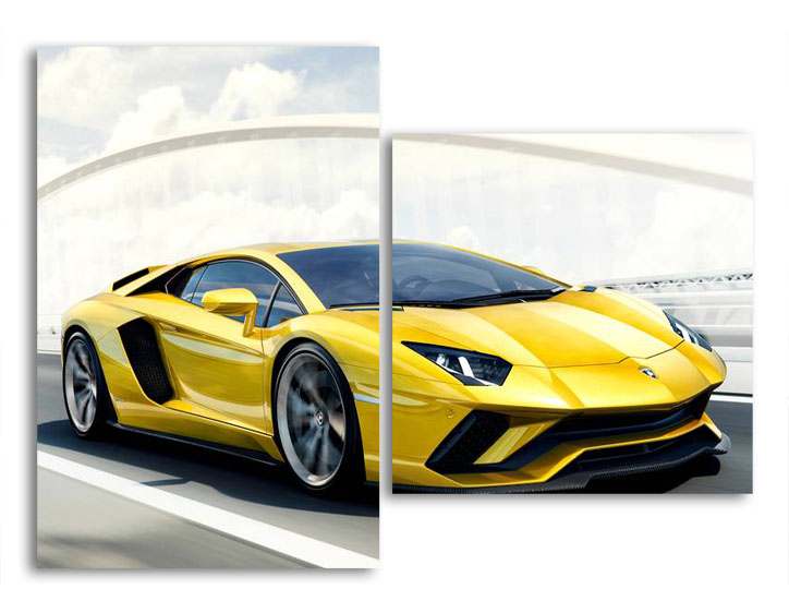 

Модульная картина LaPrint Lamborgini 200х145 см
