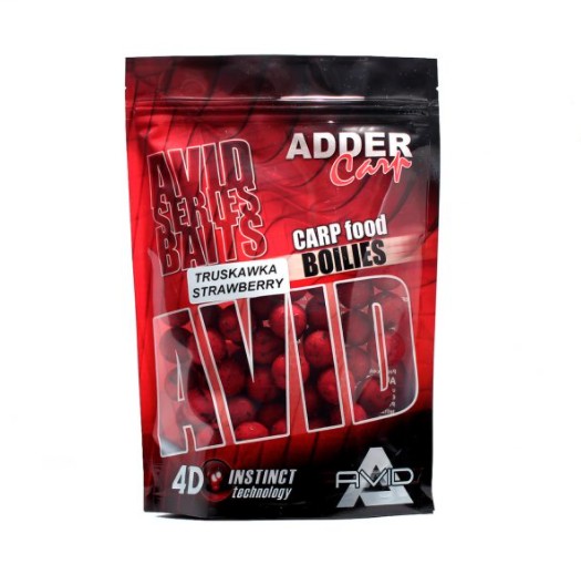 

Бойли Adder AC Boilies AVID Strawberry 1kg 16mm полуниця