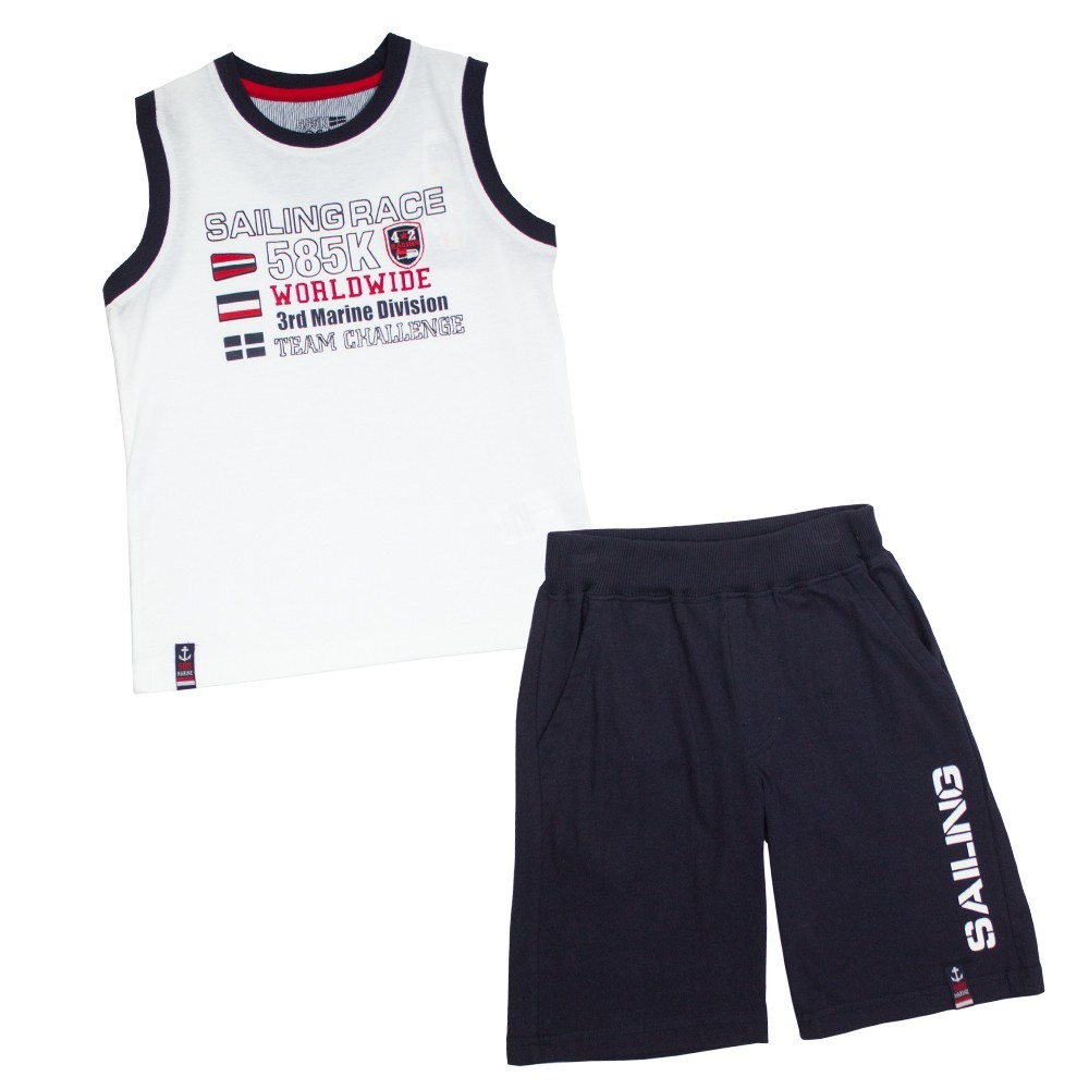 

Костюм : Майка и шорты Losan Kids boys (315-8010AC/001) Белый 4 Years-104 см
