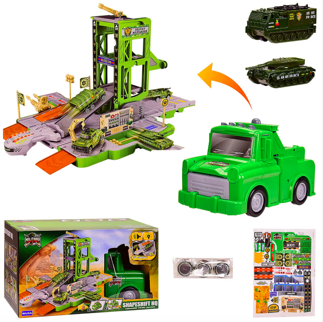 

Детский игровой паркинг Военная техника A-Toys E7001-3