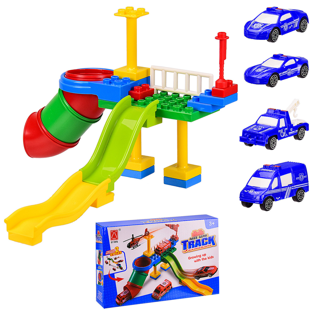 

Детский трек полиция с машинками A-Toys 213-1304