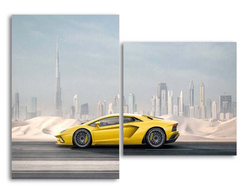 

Модульная картина LaPrint Lamborgini 200х145 см