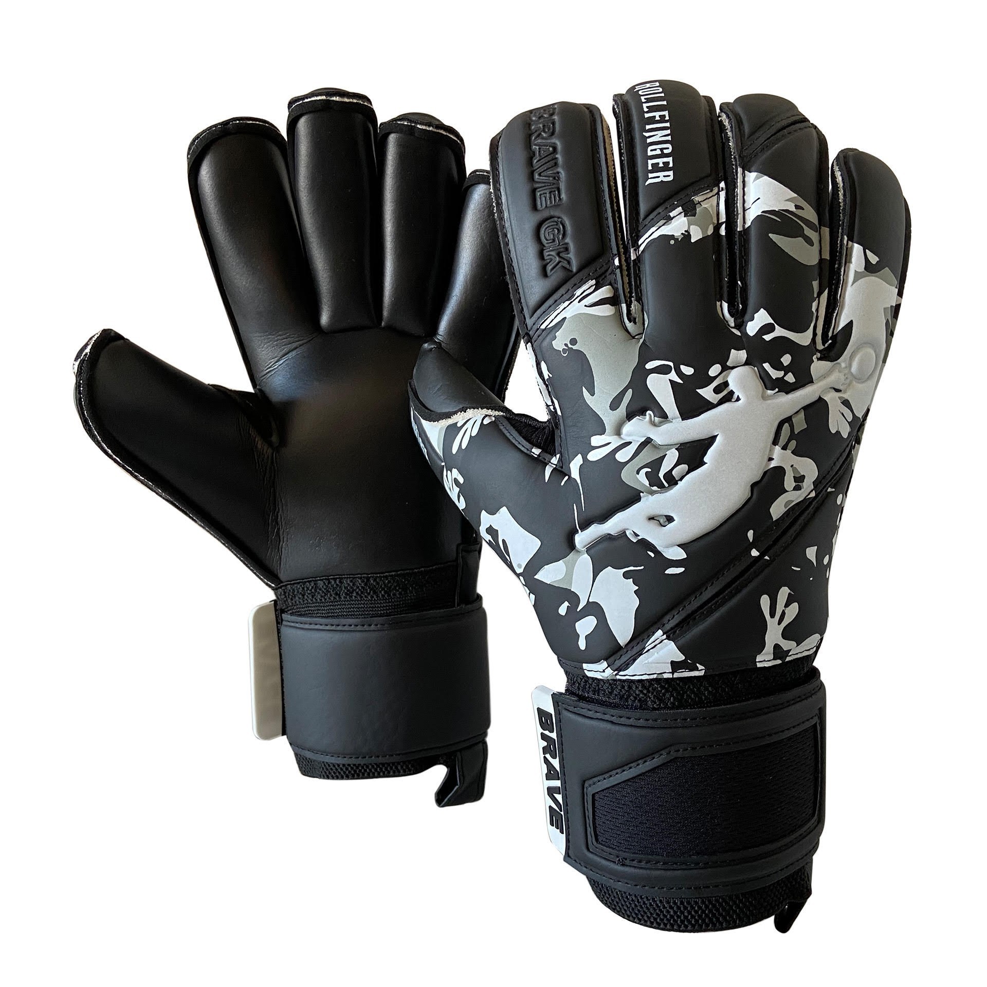 

Перчатки вратарские BRAVE GK REFLEX CAMO BLACK р.7 (20040107)