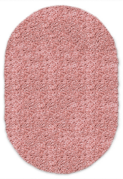 

Ковер virtual SHAGGY BRAVO 001 0.8x1.5 м. Овал Розовый